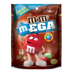 m&m mega size