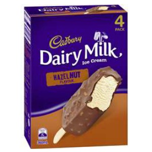 Cadbury Dairy Milk Ice Cream – New Variants - The Grocery Geek