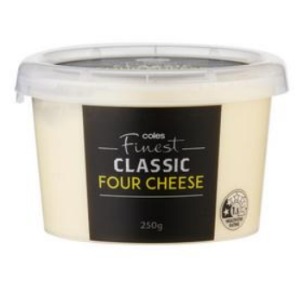 Coles Finest – Classic Four Cheese Pasta Sauce - The Grocery Geek